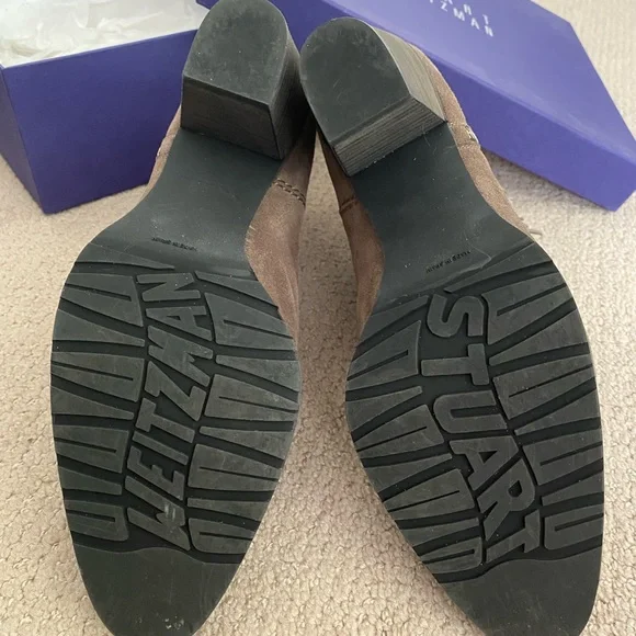 Stuart Weitzman Nuprancing Suede Bootie | Size 9.5 - Picture 7 of 7